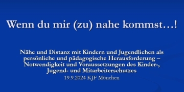 Nähe und Distanz